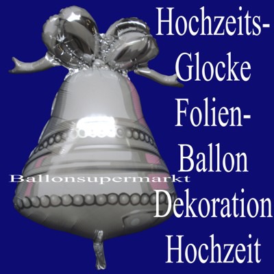 Hochzeitsglocke-Luftballon-aus-Folie-zur-Hochzeitsdekoration