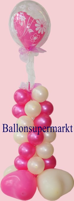 Ballondeko-Hochzeit-Liebe-Bubble-Luftballon-Herzluftballon-1