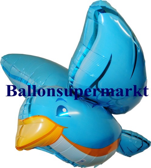 Vogel-3-dimensional-Luftballon-aus-Folie