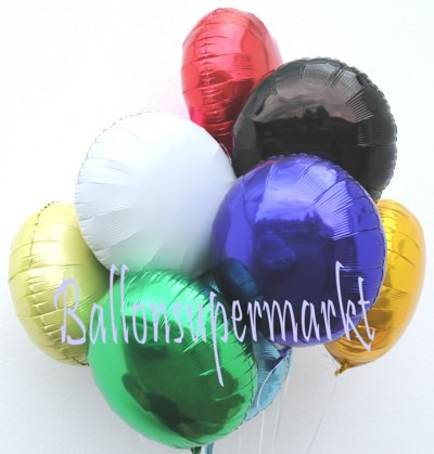 Folienballons-Rundballons-Dekoration