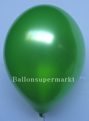 Luftballons Metallic Gruen