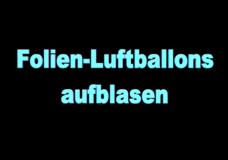 Ballonsupermarkt-Onlineshop - Luftballons aus Folie mit Helium aufblasen, Anleitung