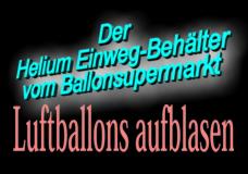 Vido Tipp und Anleitung: Luftballons mit dem Helium Einweg Behlter aufblasen