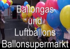 Luftballons und Ballongas vom Ballonsupermarkt