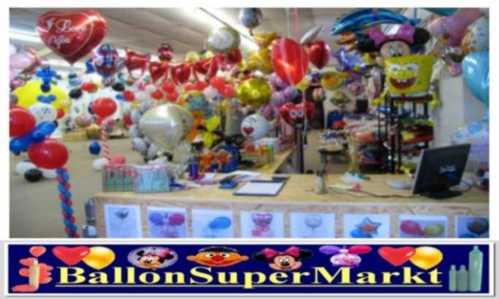 Luftballons im Ballonsupermarkt Luftballonshop und Ballonshop