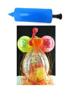 Spezielle Ballonpumpe für Geschenkluftballons