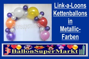 Link-a-Loons-Kettenballons-Metallic - Link-a-Loons-Kettenballons-Metallic