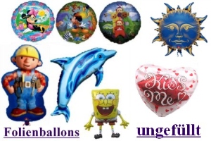 Folienballons (ungefüllt) - Folienballons (ungefüllt)