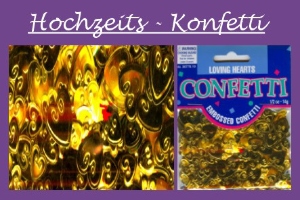 Hochzeit Dekoration, Hochzeitskonfetti, Tischdeko Hochzeit