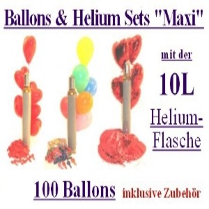 Ballons & Helium Sets "Maxi" - Ballons & Helium Sets "Maxi"