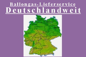 Helium mit Versand in ganz Deutschland