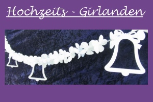 Girlanden, Hochzeitsgirlanden